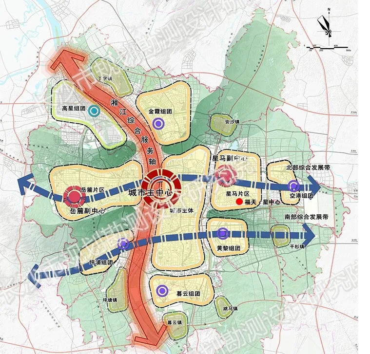 看长沙2020—2035年城市规划,楼市谁将红出圈?